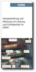 Folder Fahrgastzählung und Messung von Leistung und Zufriedenheit im ÖV